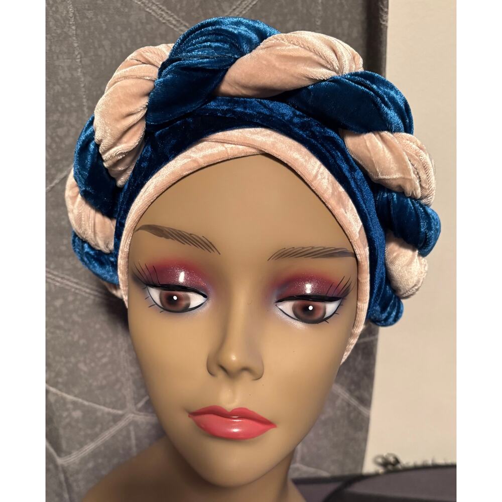 Elegant Women Turban, Chic Fashion Headwrap, Luxury Evening Accessory